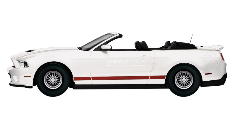 Диск Racing Wheels H-155 на Ford Mustang V Кабриолет