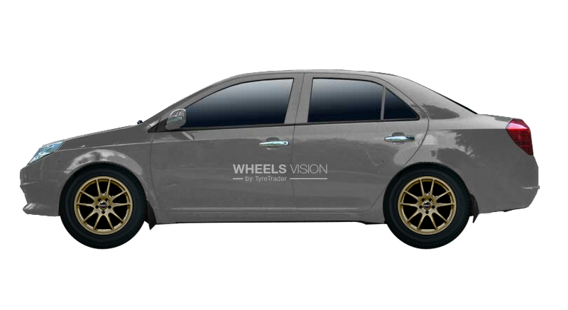 Wheel Borbet RS for Geely MK I Restayling