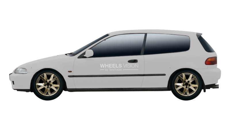 Wheel Alutec Lazor for Honda Civic VI Kupe
