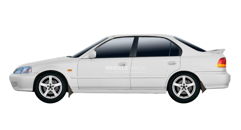 Wheel Borbet F for Honda Civic VI Sedan