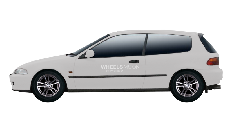 Wheel Racing Wheels H-346 for Honda Civic VI Hetchbek 3 dv.