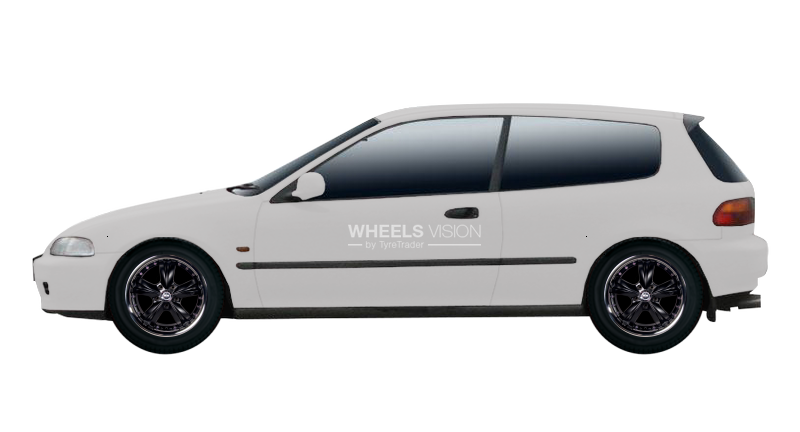 Wheel Racing Wheels H-302 for Honda Civic VI Hetchbek 3 dv.