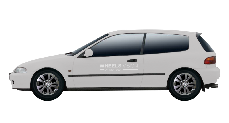 Wheel Racing Wheels H-364 for Honda Civic VI Hetchbek 3 dv.