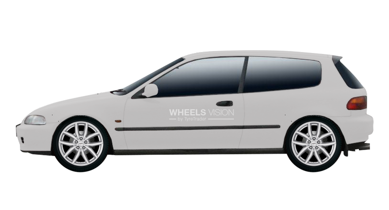Wheel Dezent TE for Honda Civic VI Hetchbek 3 dv.