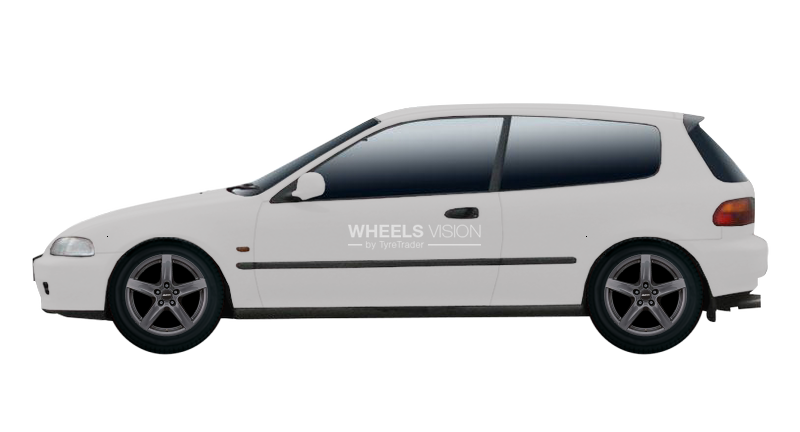 Wheel Alutec Grip for Honda Civic VI Hetchbek 3 dv.