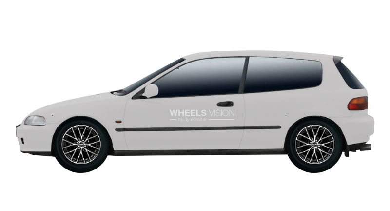 Wheel Borbet BS4 for Honda Civic VI Hetchbek 3 dv.