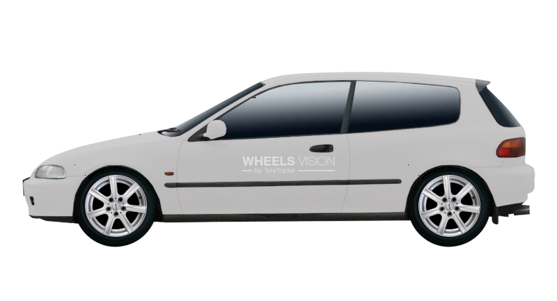 Wheel Rial Davos for Honda Civic VI Hetchbek 3 dv.