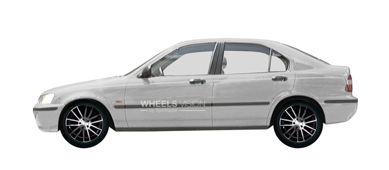 Wheel Racing Wheels H-408 for Honda Civic VI Hetchbek 5 dv.