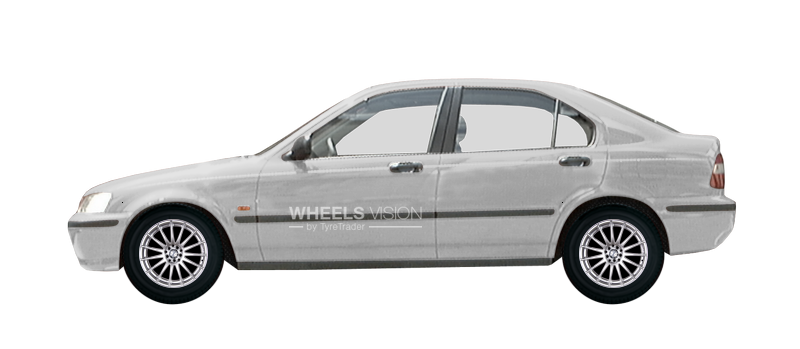 Wheel Racing Wheels H-290 for Honda Civic VI Hetchbek 5 dv.