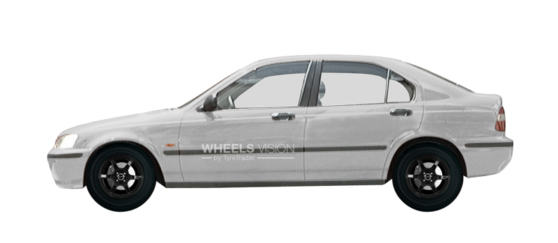 Wheel Yokatta Rays YA1800 for Honda Civic VI Hetchbek 5 dv.