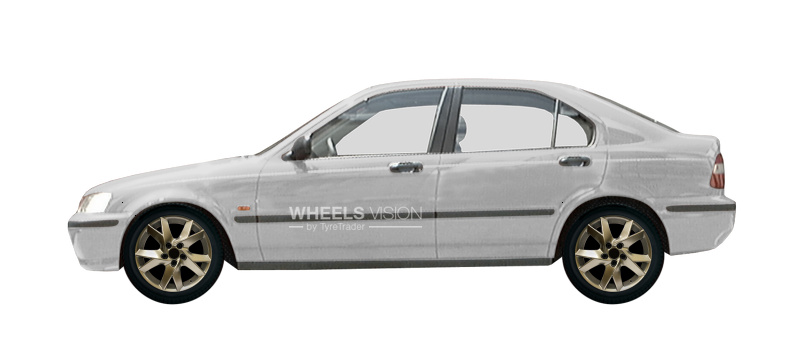 Wheel Alutec Lazor for Honda Civic VI Hetchbek 5 dv.