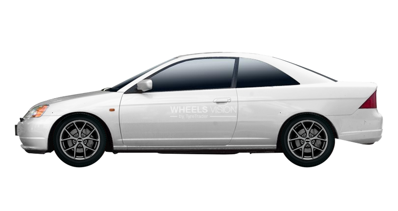 Wheel BBS SR for Honda Civic VII Restayling Kupe