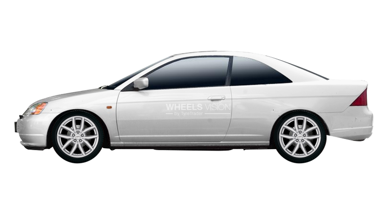 Wheel Dezent TE for Honda Civic VII Restayling Kupe