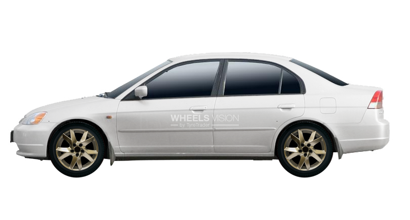 Wheel Alutec Lazor for Honda Civic VII Restayling Sedan