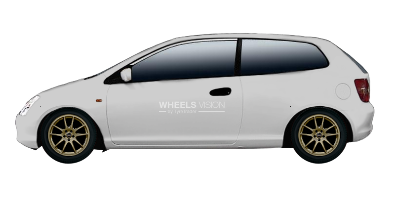 Wheel Borbet RS for Honda Civic VII Restayling Hetchbek 3 dv.