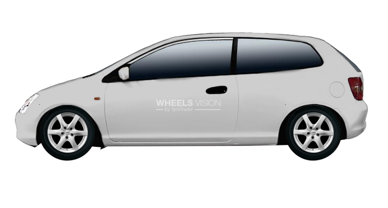 Wheel Alutec Blizzard for Honda Civic VII Restayling Hetchbek 3 dv.