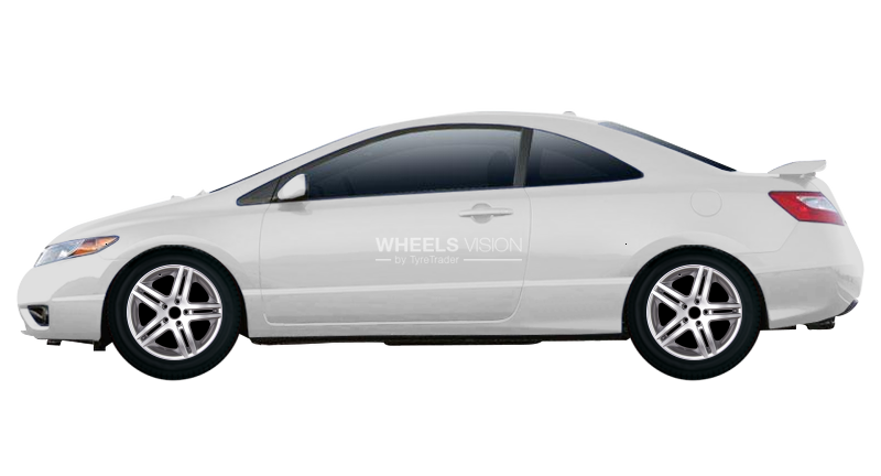 Диск Racing Wheels H-214 на Honda Civic VIII Рестайлинг Купе