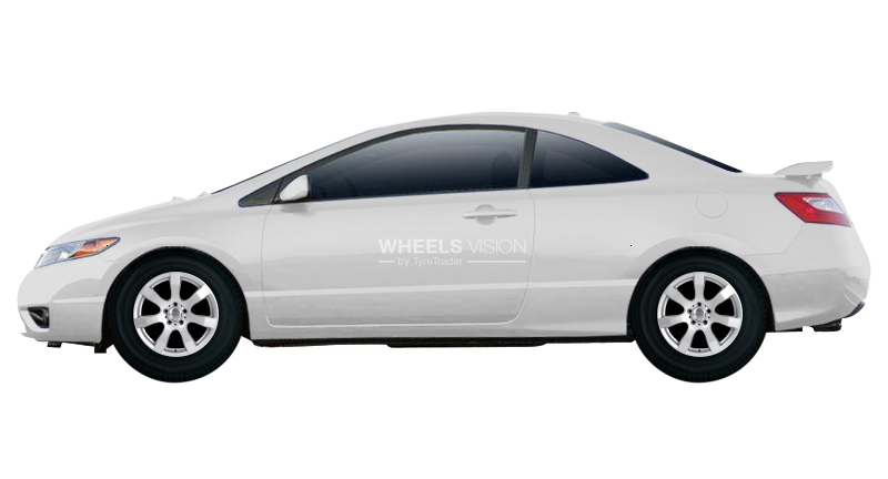 Wheel Tomason TN3 for Honda Civic VIII Restayling Kupe
