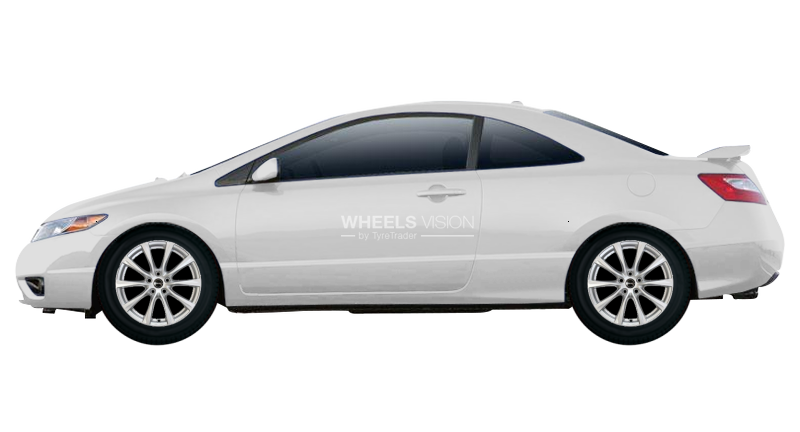 Wheel Borbet RE for Honda Civic VIII Restayling Kupe
