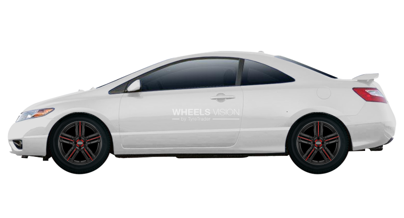 Wheel Ronal R57 for Honda Civic VIII Restayling Kupe