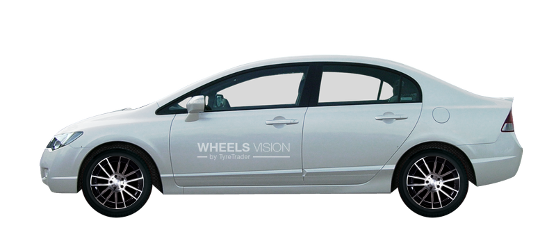 Wheel Racing Wheels H-408 for Honda Civic VIII Restayling Sedan