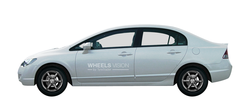 Wheel League 099 for Honda Civic VIII Restayling Sedan