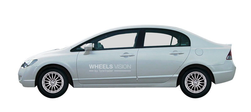 Wheel Racing Wheels H-290 for Honda Civic VIII Restayling Sedan