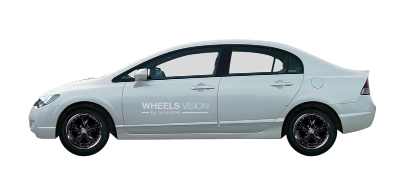 Диск Racing Wheels H-302 на Honda Civic VIII Рестайлинг Седан