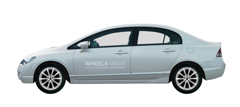 Wheel Borbet RE for Honda Civic VIII Restayling Sedan
