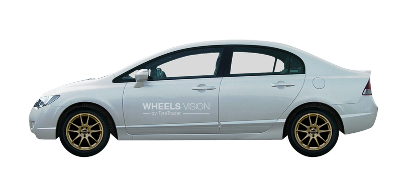 Wheel Borbet RS for Honda Civic VIII Restayling Sedan