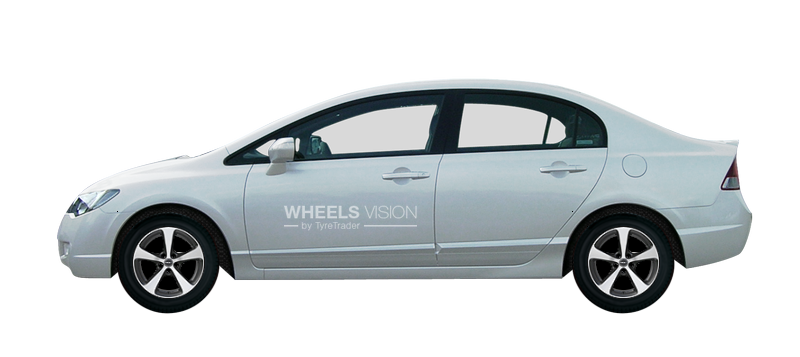 Wheel Borbet CC for Honda Civic VIII Restayling Sedan