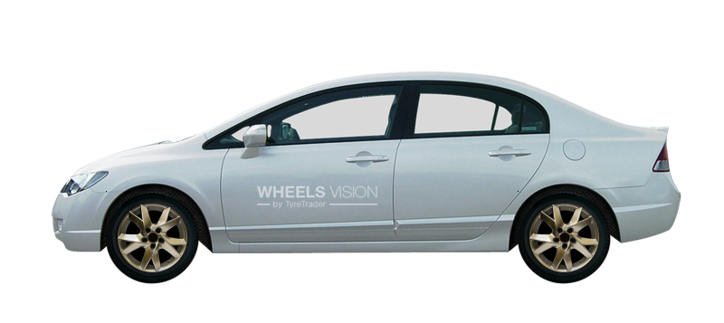 Wheel Alutec Lazor for Honda Civic VIII Restayling Sedan