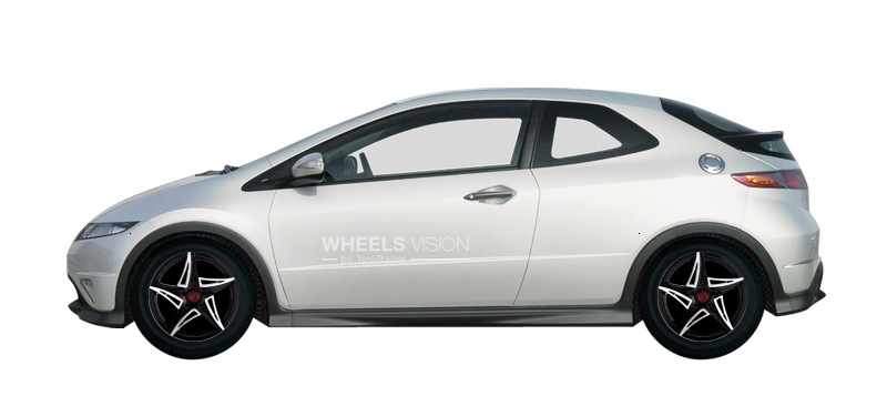 Wheel Tunzzo Yakuza for Honda Civic VIII Restayling Hetchbek 3 dv.