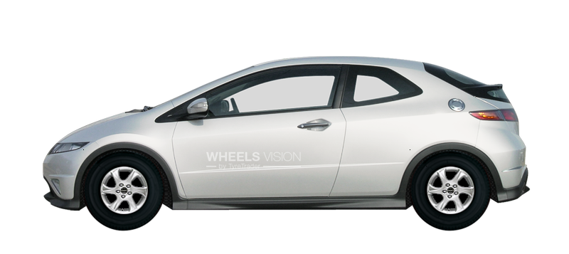 Wheel Borbet TC for Honda Civic VIII Restayling Hetchbek 3 dv.