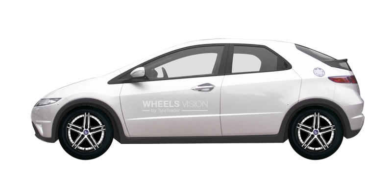 Wheel YST X-1 for Honda Civic VIII Restayling Hetchbek 5 dv.