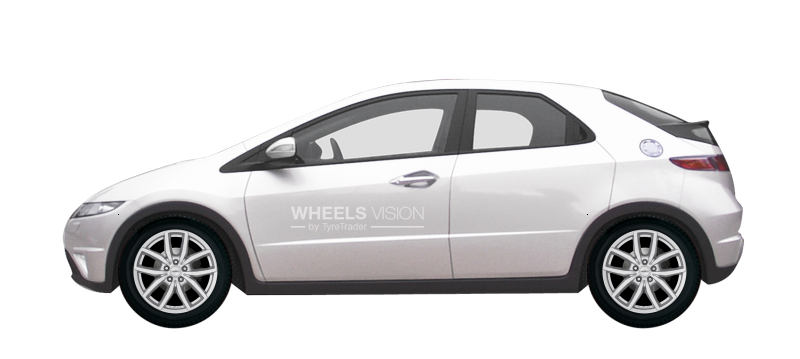 Wheel Dezent TE for Honda Civic VIII Restayling Hetchbek 5 dv.