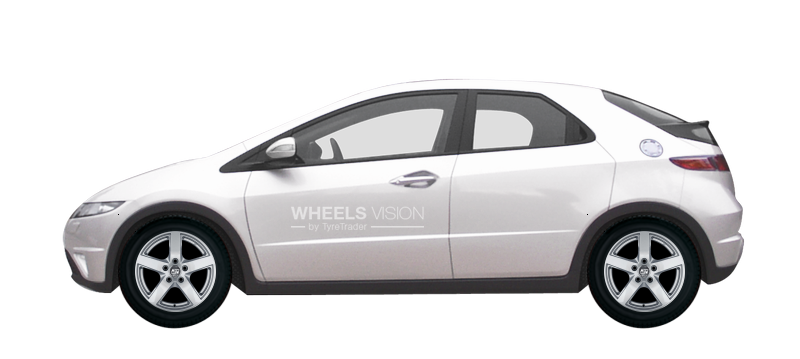 Wheel MSW 55 for Honda Civic VIII Restayling Hetchbek 5 dv.
