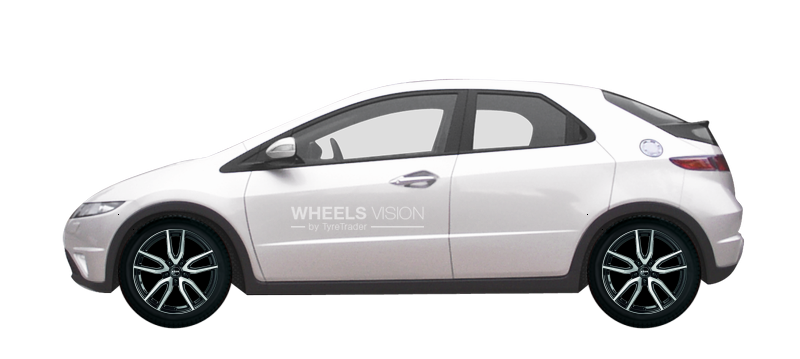 Wheel Rial Torino for Honda Civic VIII Restayling Hetchbek 5 dv.