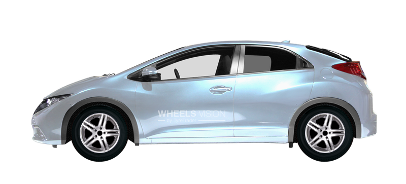 Wheel Racing Wheels H-214 for Honda Civic IX Hetchbek 5 dv.