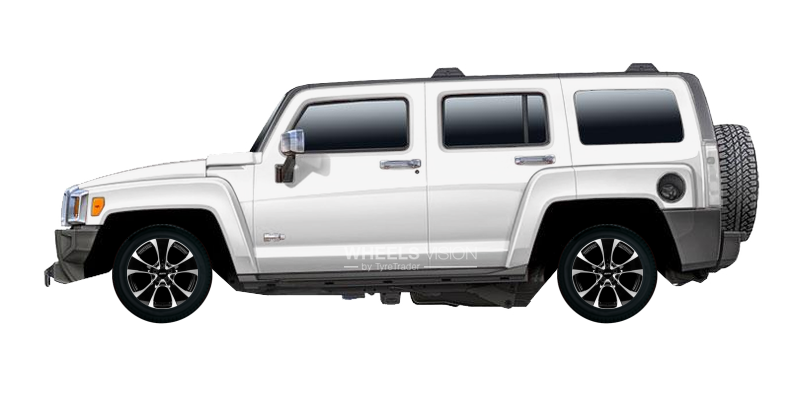 Wheel Alutec Dynamite for Hummer H3