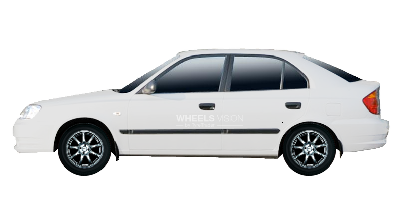 Wheel Carwel 801 for Hyundai Accent II Restayling Hetchbek 5 dv.
