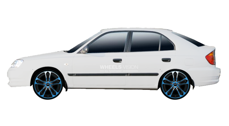 Wheel Carmani 5 for Hyundai Accent II Restayling Hetchbek 5 dv.