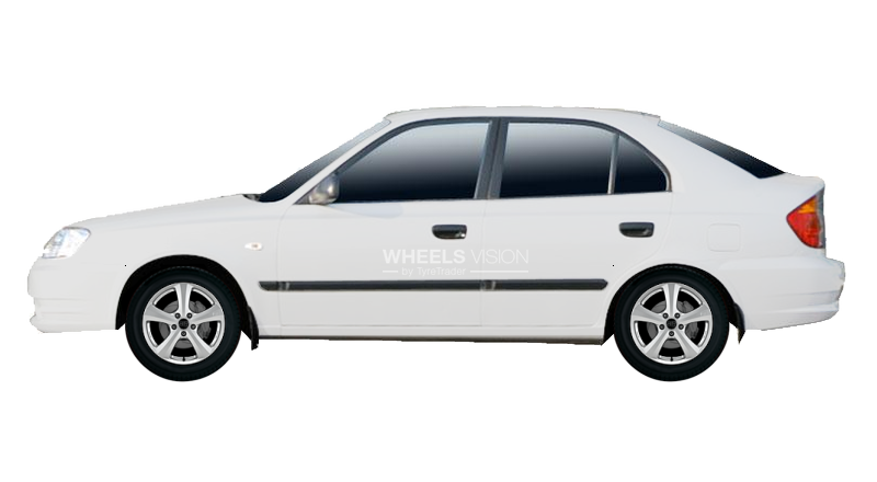 Wheel MSW 19 for Hyundai Accent II Restayling Hetchbek 5 dv.