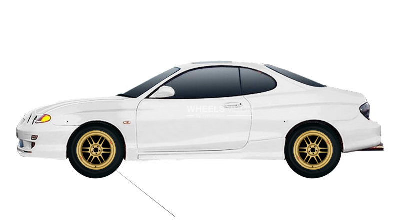 Wheel Enkei RPF1 for Hyundai Coupe I Restayling (RD2)