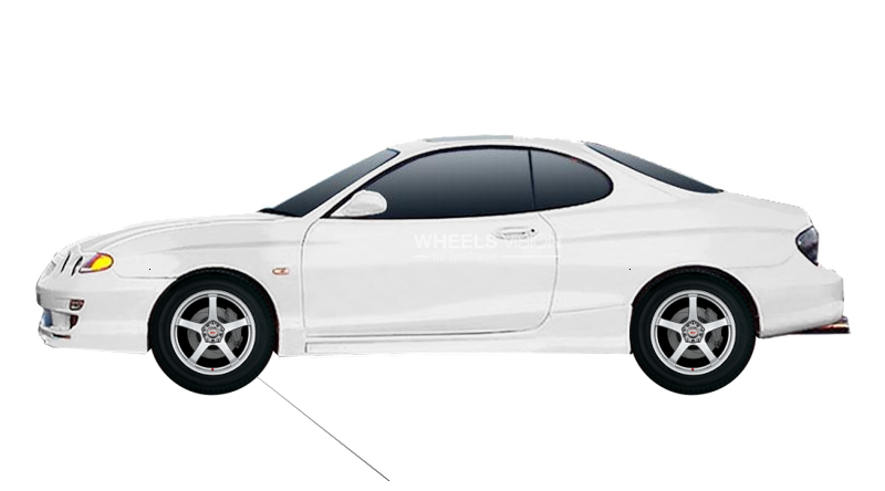 Wheel Kosei K3 Fine for Hyundai Coupe I Restayling (RD2)