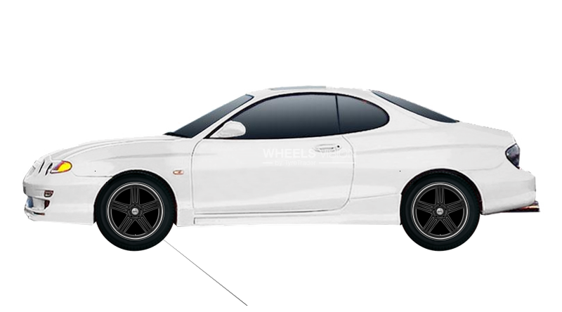 Диск TSW Nouvelle на Hyundai Coupe I Рестайлинг (RD2)