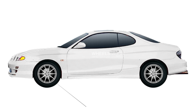 Диск Dezent TI на Hyundai Coupe I Рестайлинг (RD2)