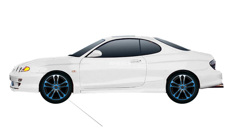 Диск Carmani 5 на Hyundai Coupe I Рестайлинг (RD2)