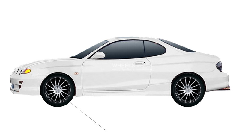 Wheel Autec Oktano for Hyundai Coupe I Restayling (RD2)