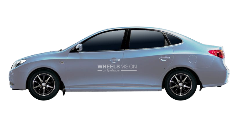 Wheel Racing Wheels H-410 for Hyundai Elantra IV (HD)